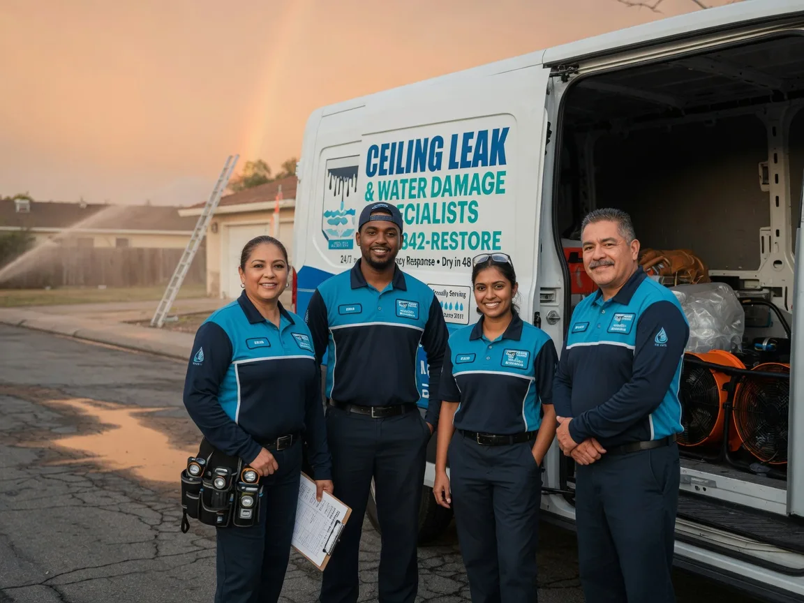 Ceiling Leak Cleanup company in Zephyr, TX